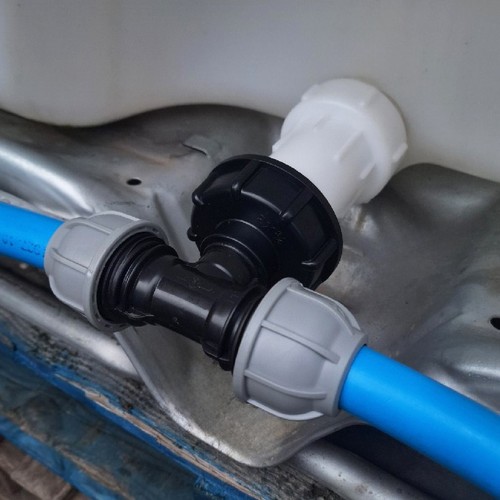 Ibc outlet extender with - extender, mdpe