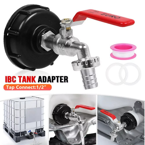 Ibc tank adapter connector - ibc,