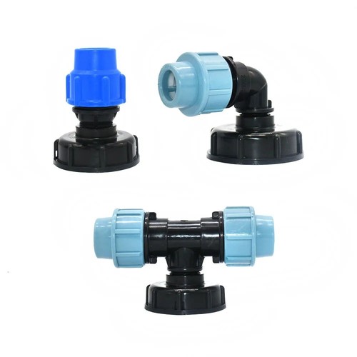 Ibc straight elbow tank - straight,